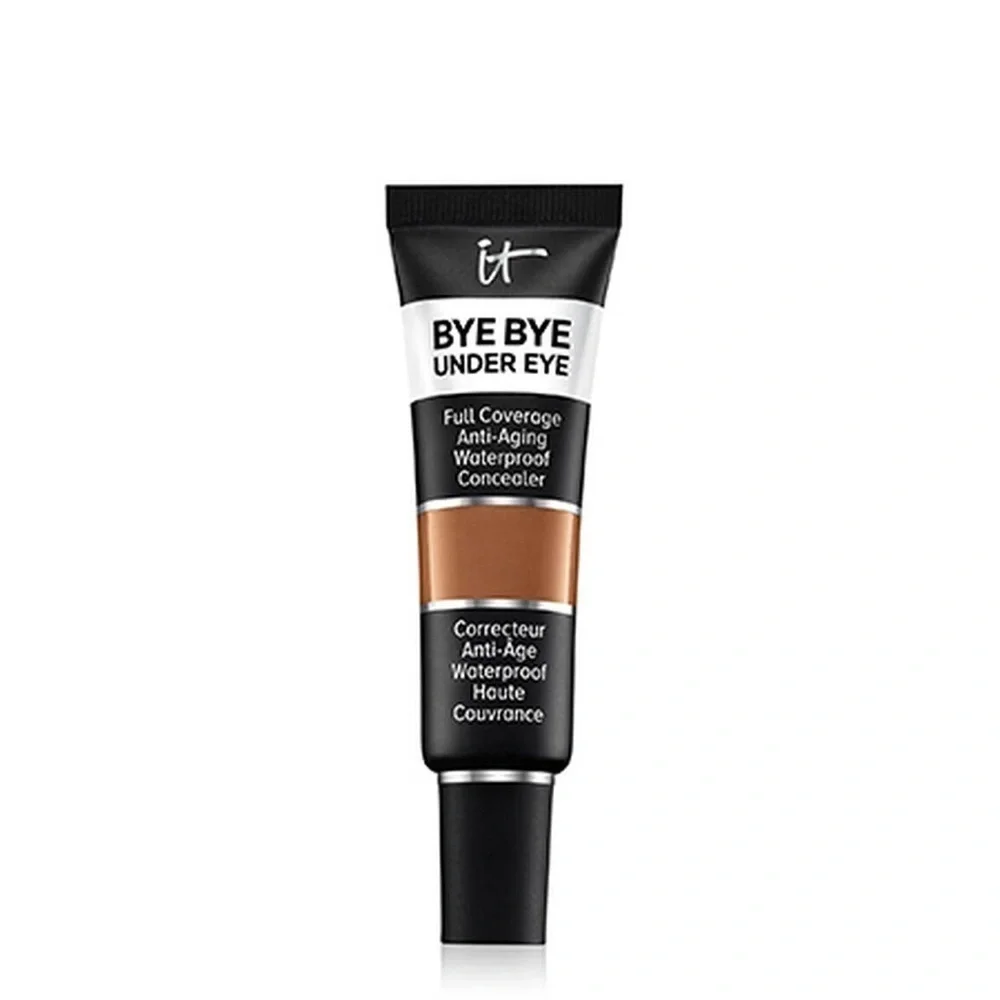 🆕 IT BYE BYE UNDER EYE FULL COVERAGE WATERPROOF CONCEALER 43.0 DEEP HONEY NIB